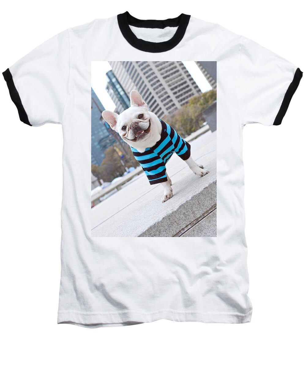 Animals Baseball T-Shirt featuring the photograph CornNut by Lisa Phillips