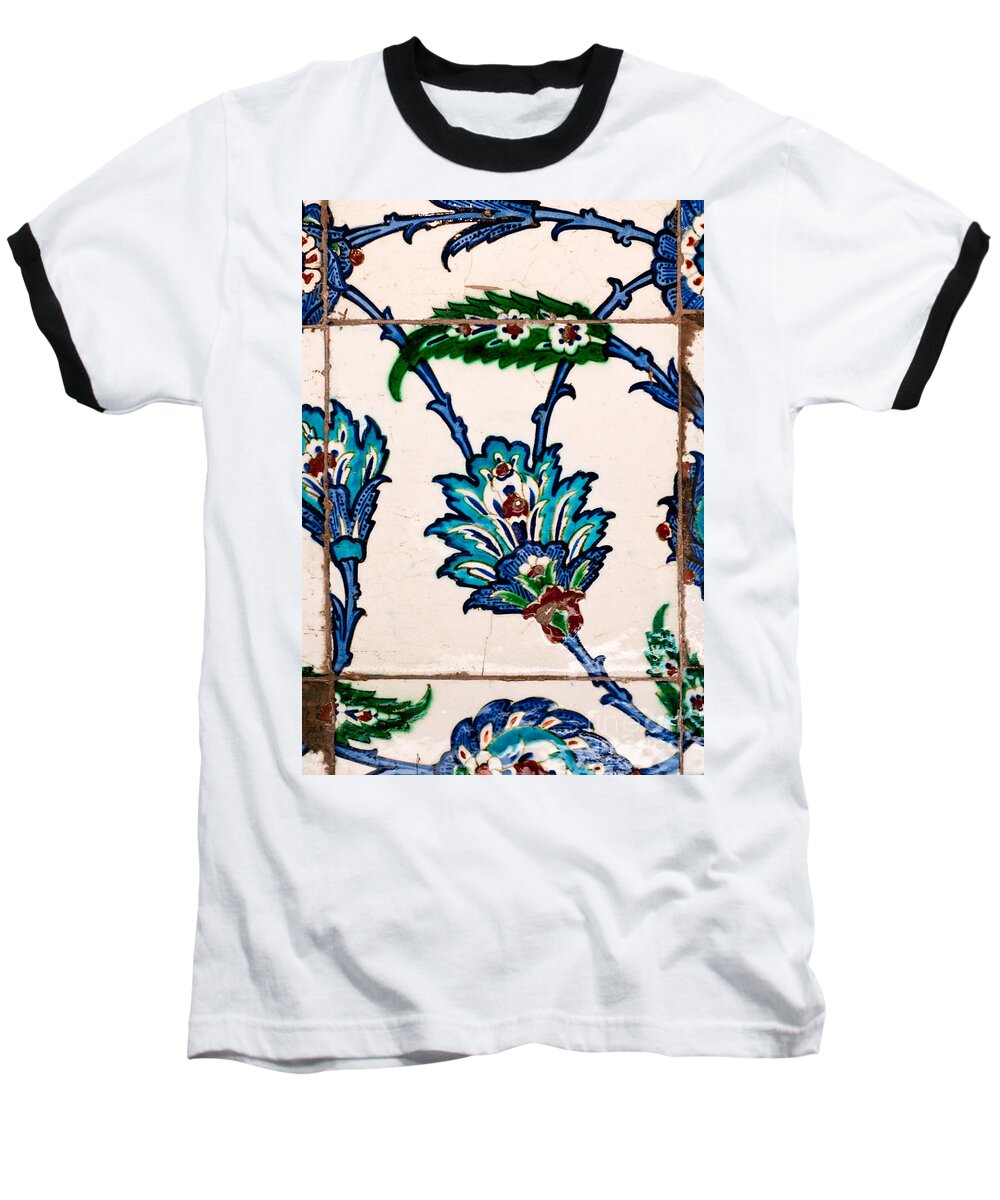 Istanbul Baseball T-Shirt featuring the photograph Iznik 21 by Rick Piper Photography