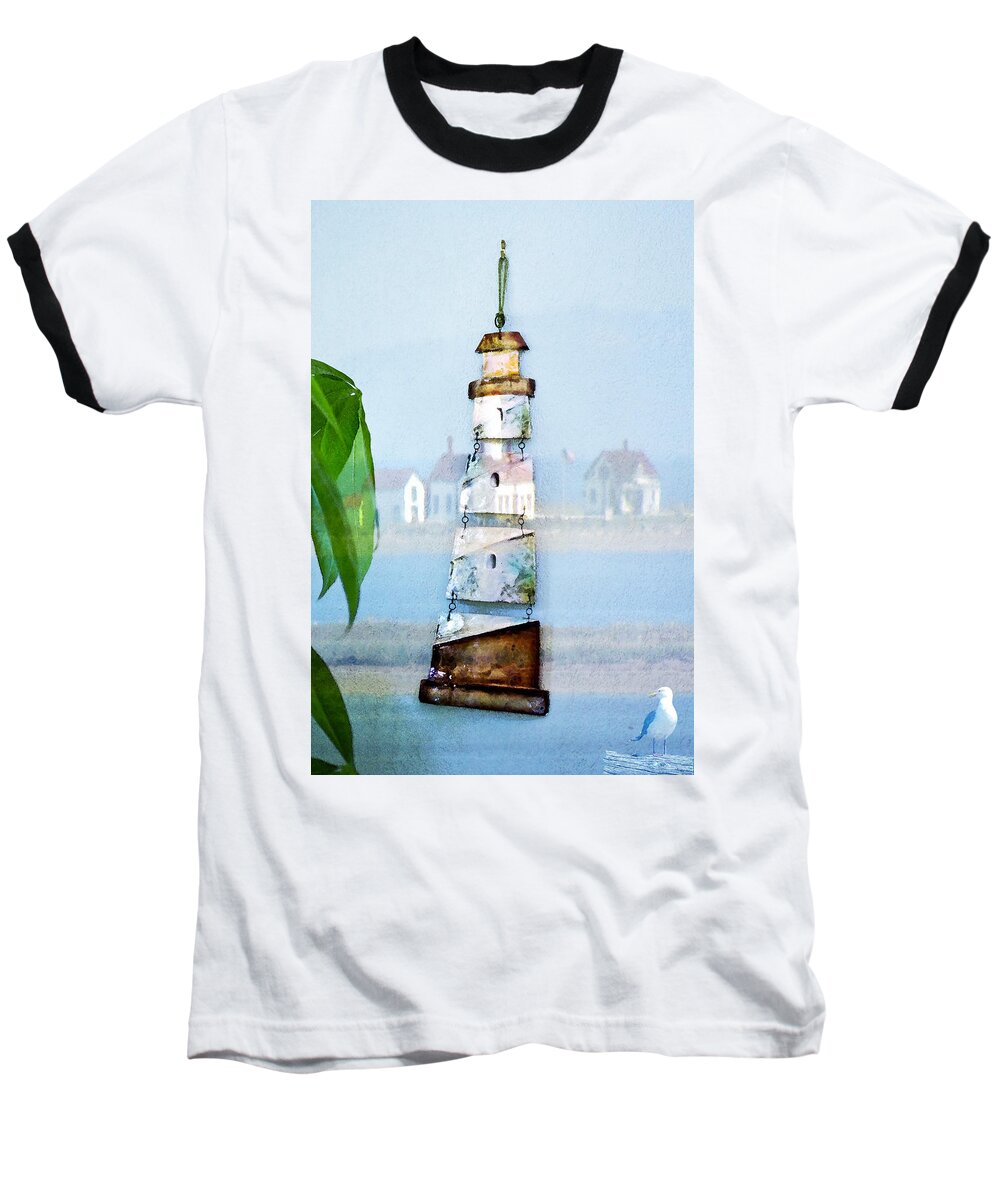 Sea Baseball T-Shirt featuring the photograph Living By The Sea - Pacific Ocean by Marie Jamieson