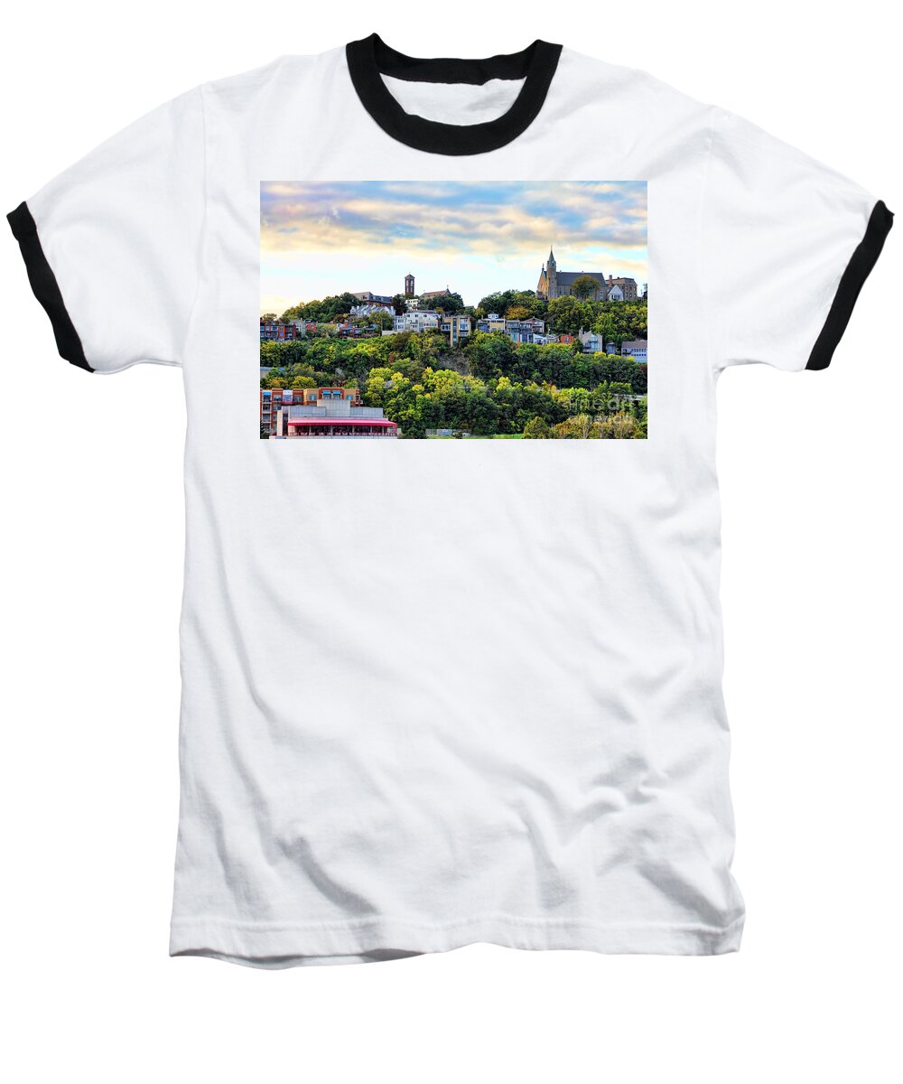 Mt Adams Baseball T-Shirt featuring the photograph Mt Adams 9907 by Jack Schultz