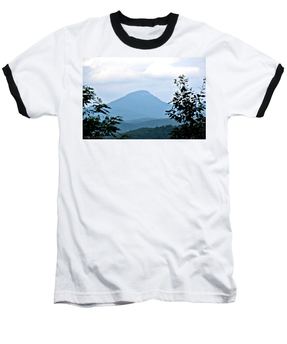 Mt Yonah Baseball T-Shirt featuring the photograph Mt Yonah by Tara Potts
