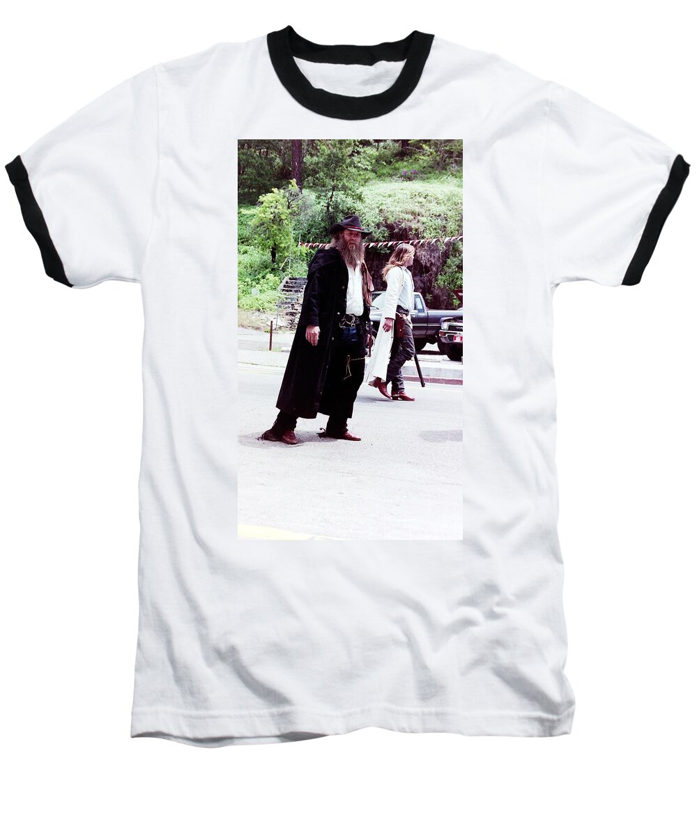 People Baseball T-Shirt featuring the photograph Old West by Karl Rose