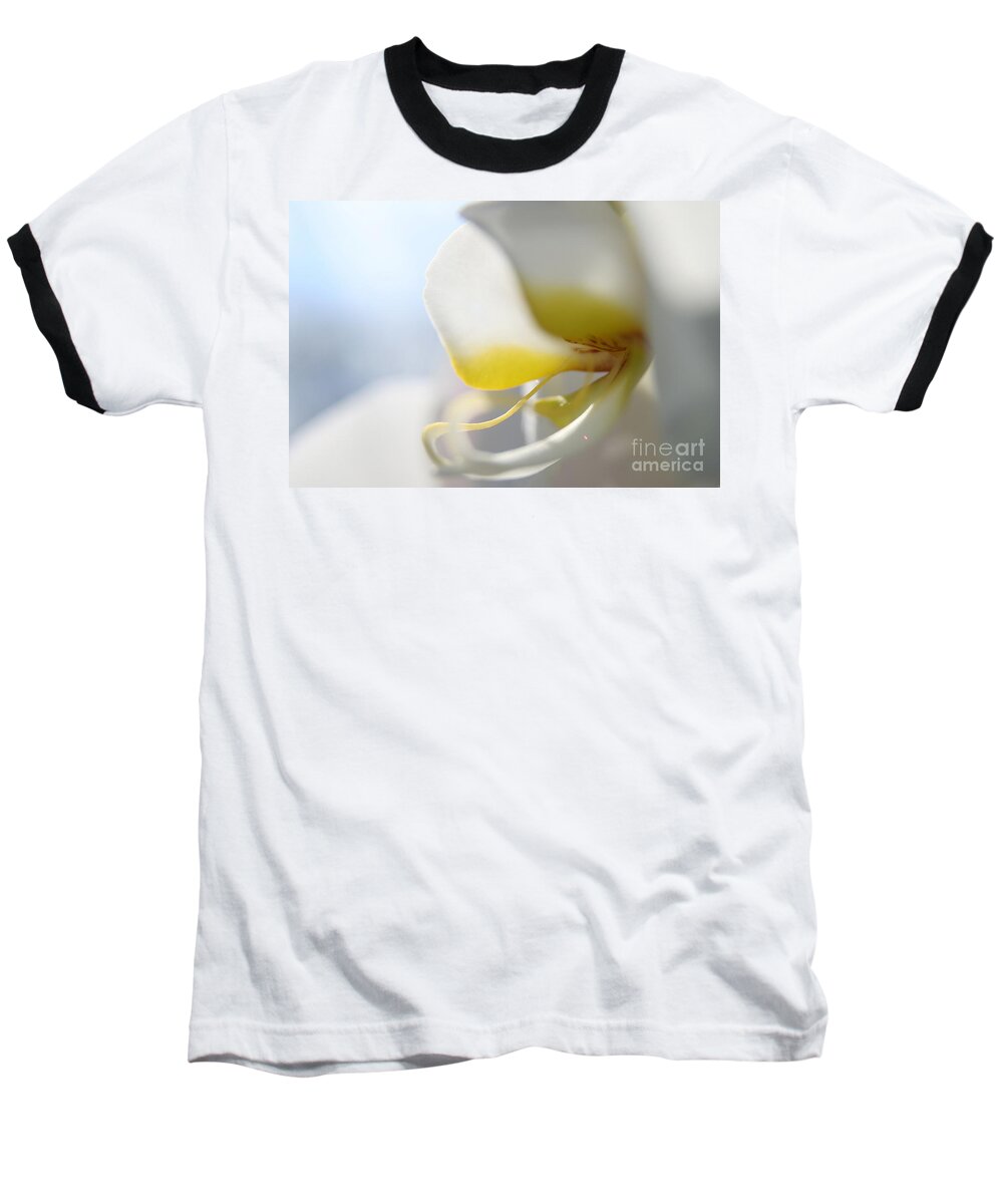 Orchid Baseball T-Shirt featuring the photograph Orchid Melody by Neal Eslinger