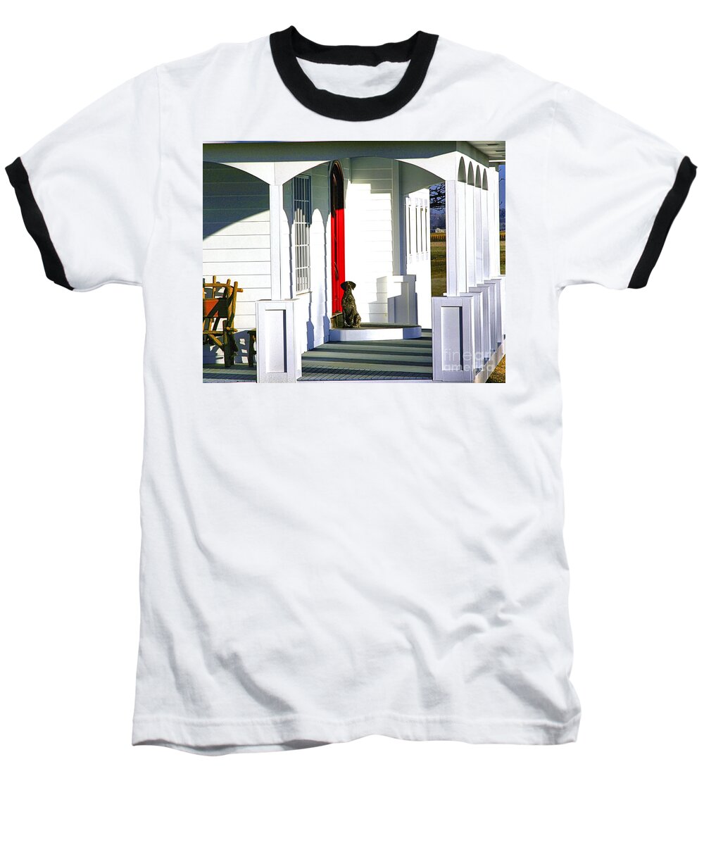 Landscape Baseball T-Shirt featuring the photograph Patience by Steven Reed