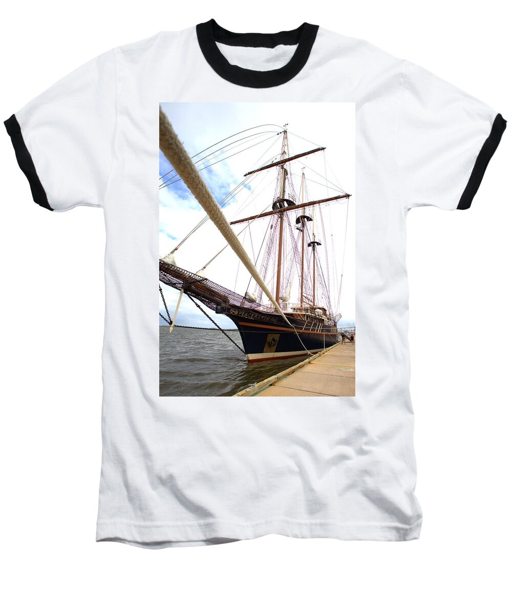 5724 Baseball T-Shirt featuring the photograph Peacemaker by Gordon Elwell