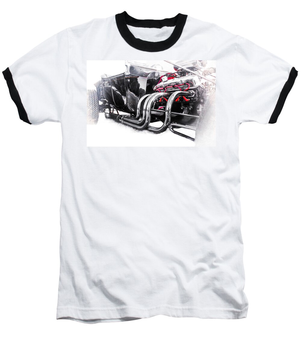Car Baseball T-Shirt featuring the photograph Pipe Dream by Jeff Mize