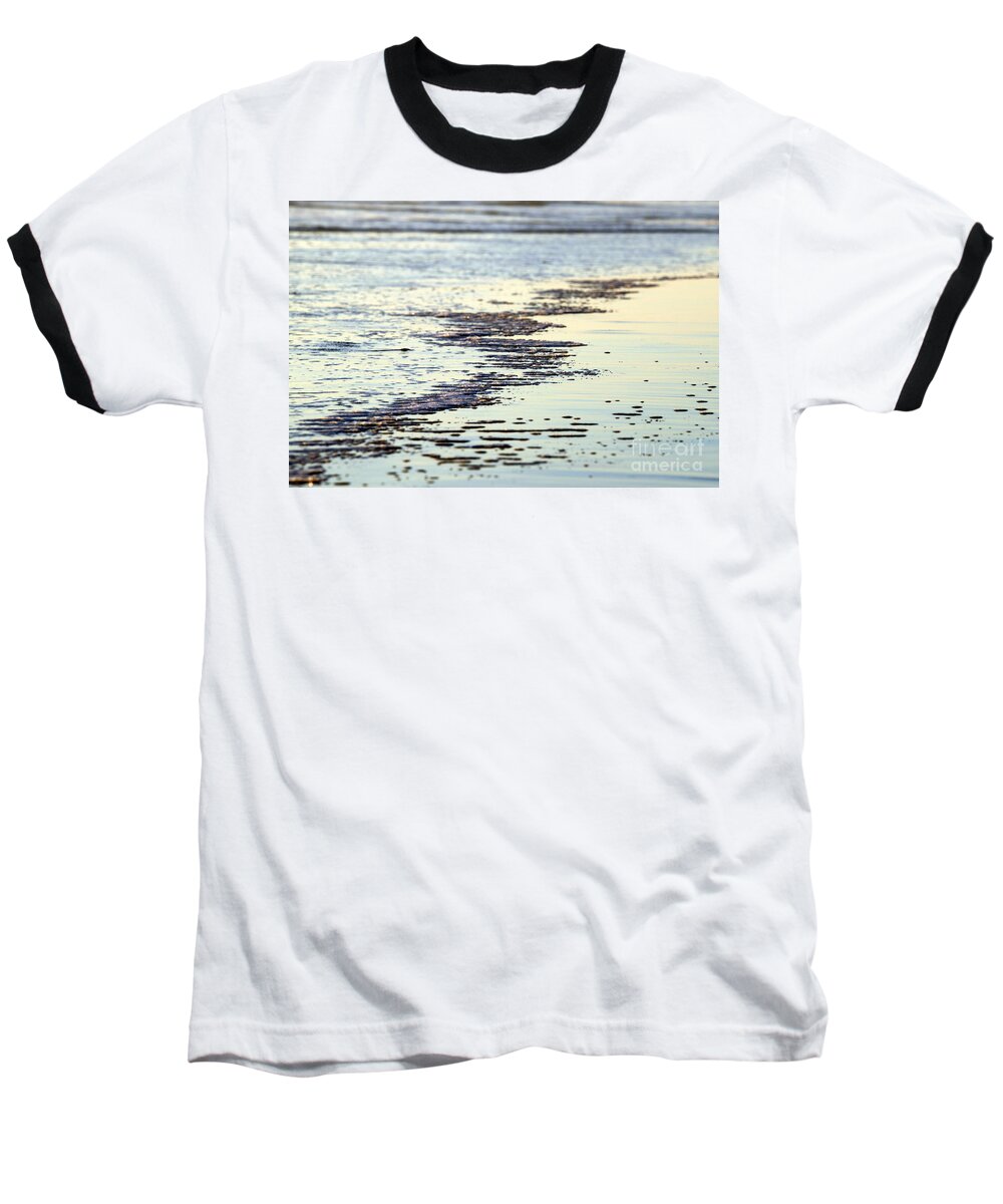 Beach Baseball T-Shirt featuring the photograph Beach Water by Henrik Lehnerer