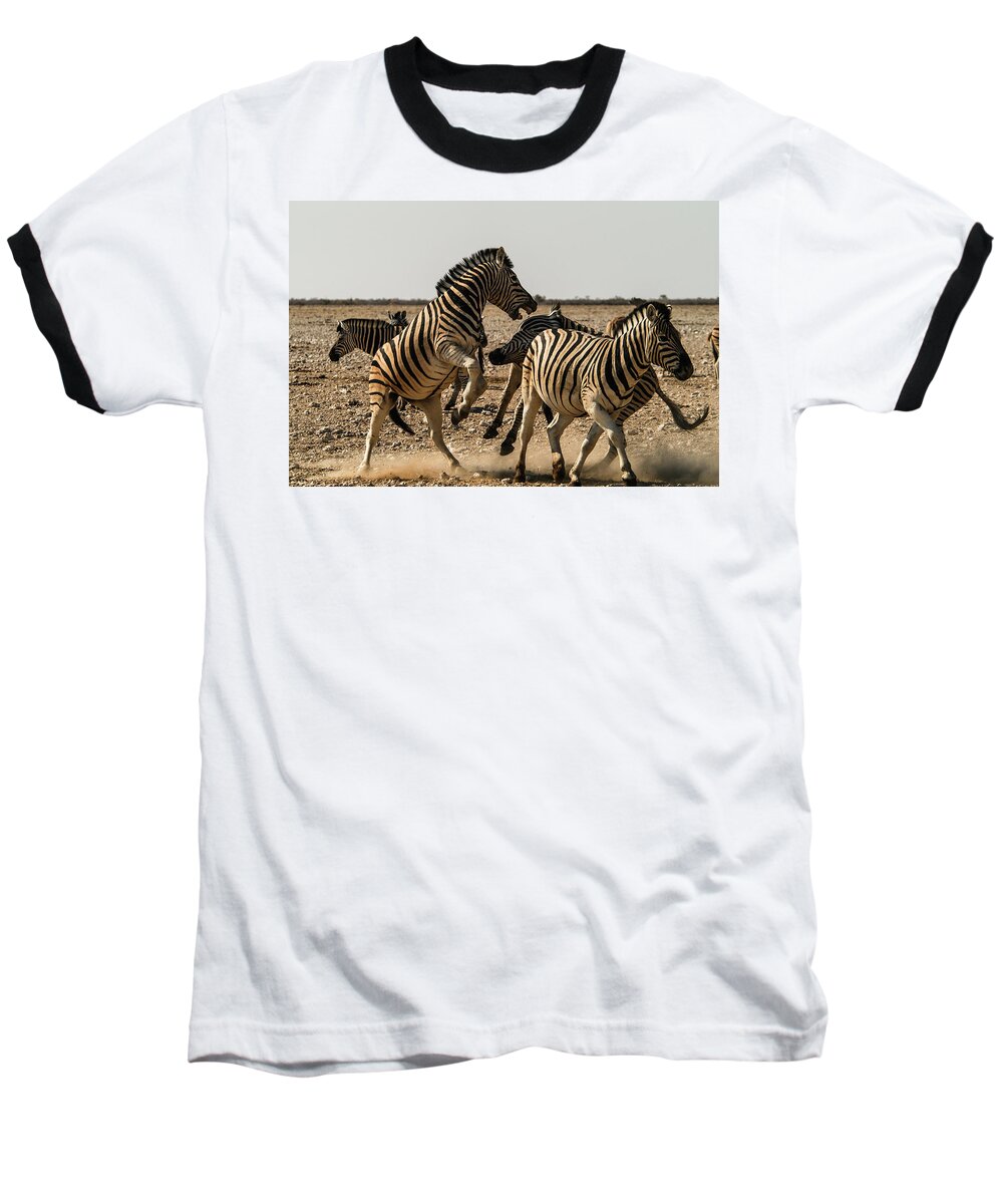 Action Baseball T-Shirt featuring the photograph Sour stripes 3 by Alistair Lyne