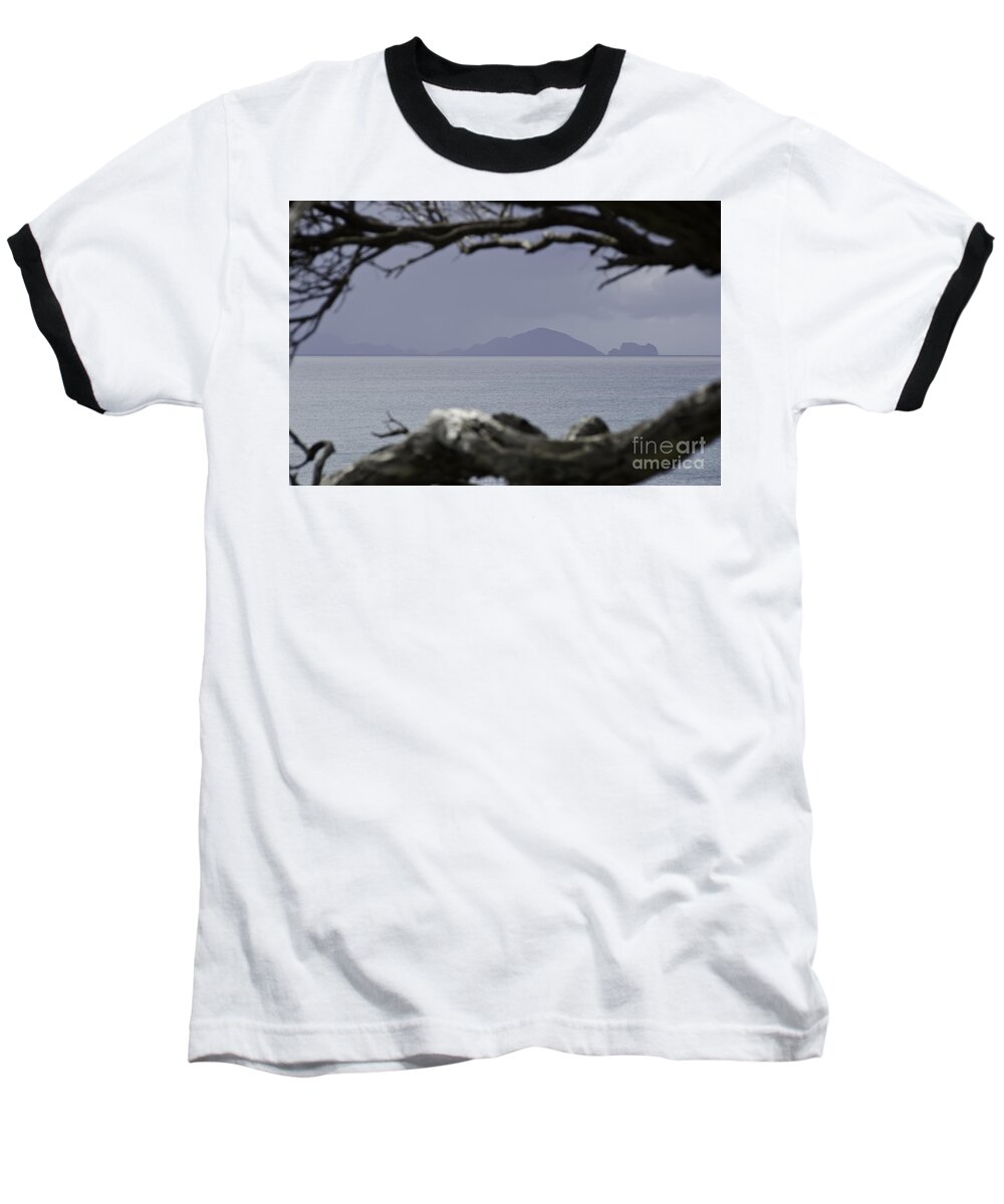  Baseball T-Shirt featuring the photograph Somewhere around Whangarei, New Zealand #1 by Yurix Sardinelly