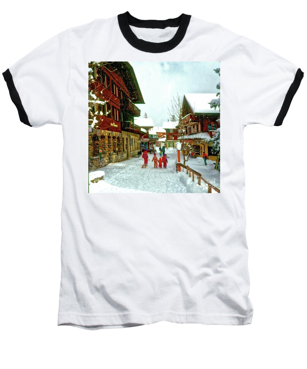 Switzerland Baseball T-Shirt featuring the photograph Switzerland Alps by Tom Jelen