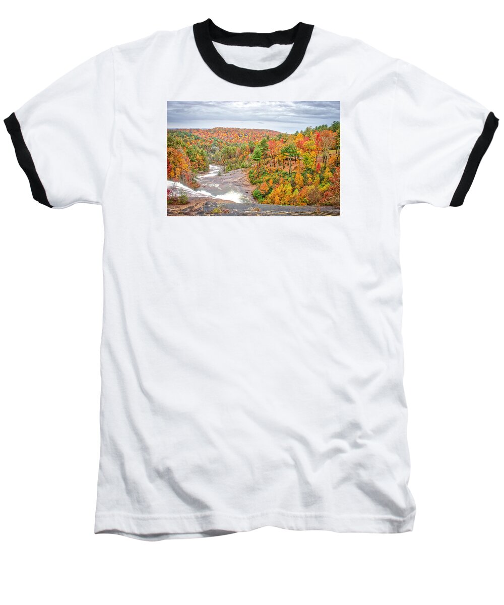 Fall Baseball T-Shirt featuring the photograph Toxaway #1 by Ches Black