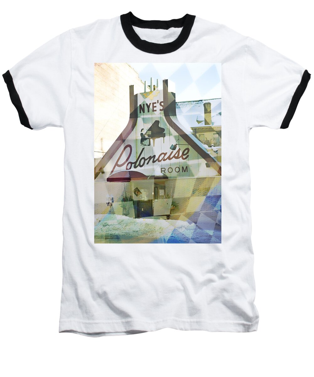 2013 Baseball T-Shirt featuring the photograph Nye's Polonaise Room #2 by Susan Stone