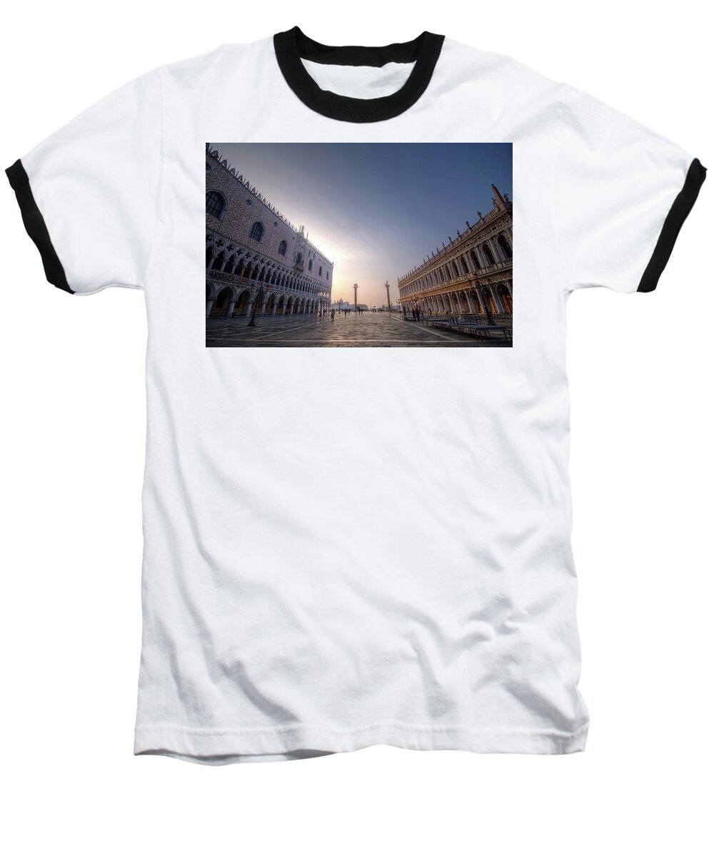 Venice Italy Baseball T-Shirt featuring the photograph Venice Italy #68 by Paul James Bannerman