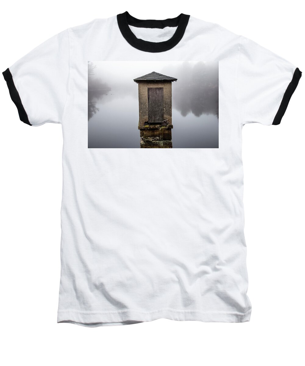 Against The Fog Baseball T-Shirt featuring the photograph Against The Fog by Karol Livote