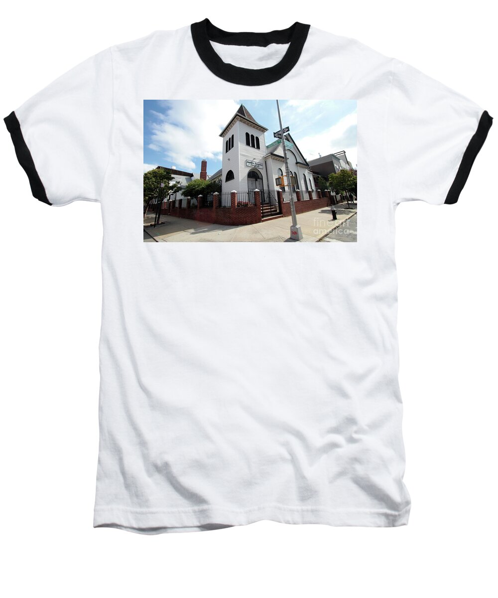 Asamblea Evangelica Evergreen Church Baseball T-Shirt featuring the photograph Asamblea Evangelica Evergreen Church by Steven Spak