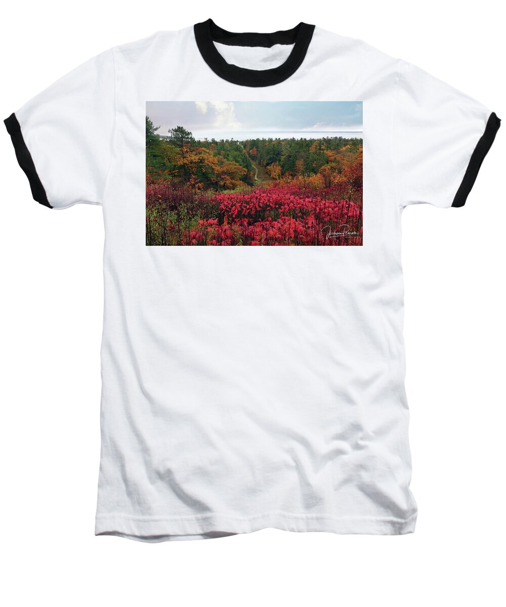 Mackinac Island Baseball T-Shirt featuring the photograph Beautiful Mackinac Island by Jackson Pearson