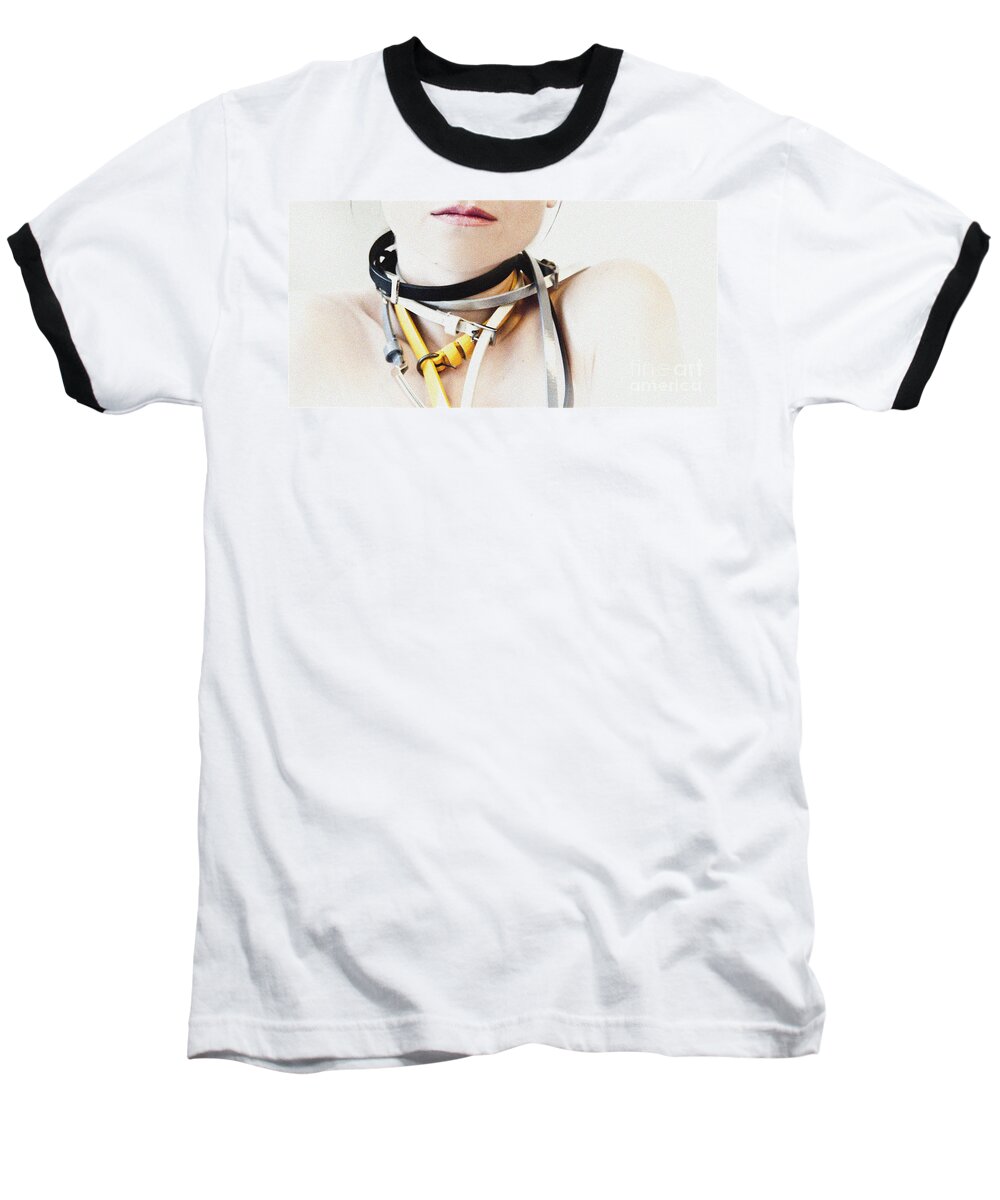 Fashion Baseball T-Shirt featuring the photograph Belt Collection by Eena Bo