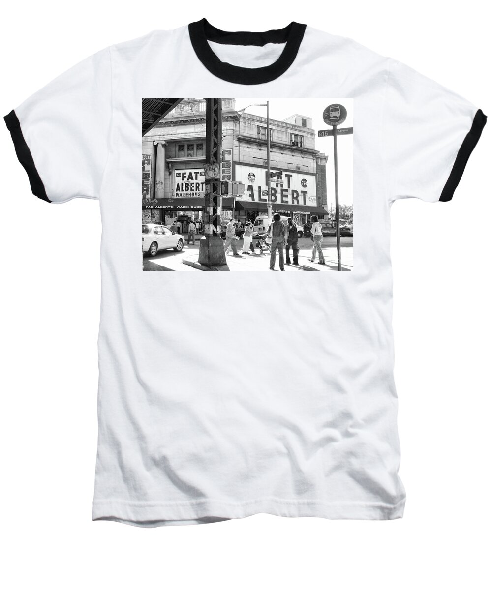 Brooklyn Baseball T-Shirt featuring the photograph Brooklyn Fat Albert by Chuck Kuhn
