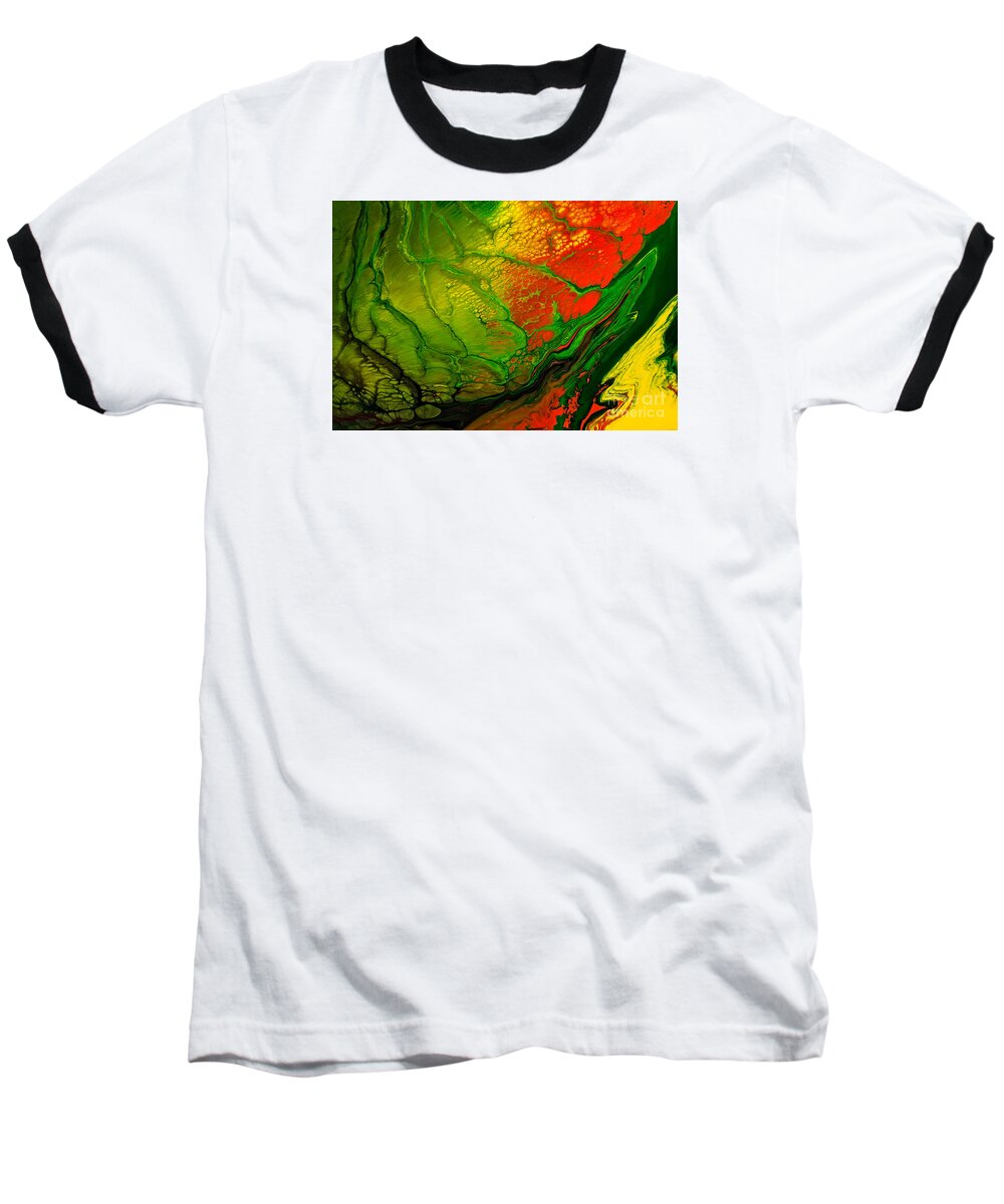 Abstract Baseball T-Shirt featuring the photograph Days Gone By by Patti Schulze