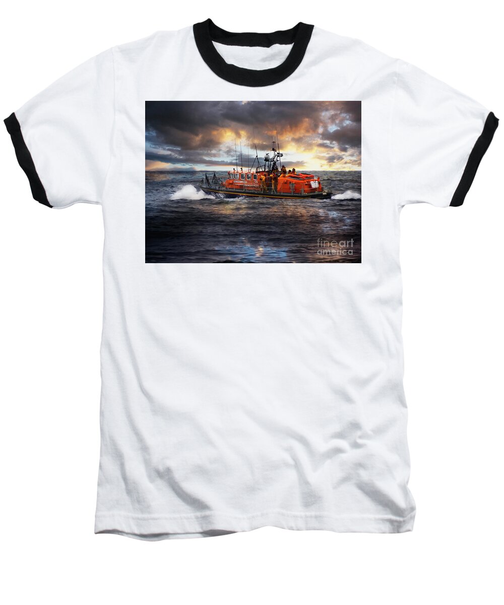 Dramatic Baseball T-Shirt featuring the photograph Dramatic Once More Unto The Breach by Terri Waters