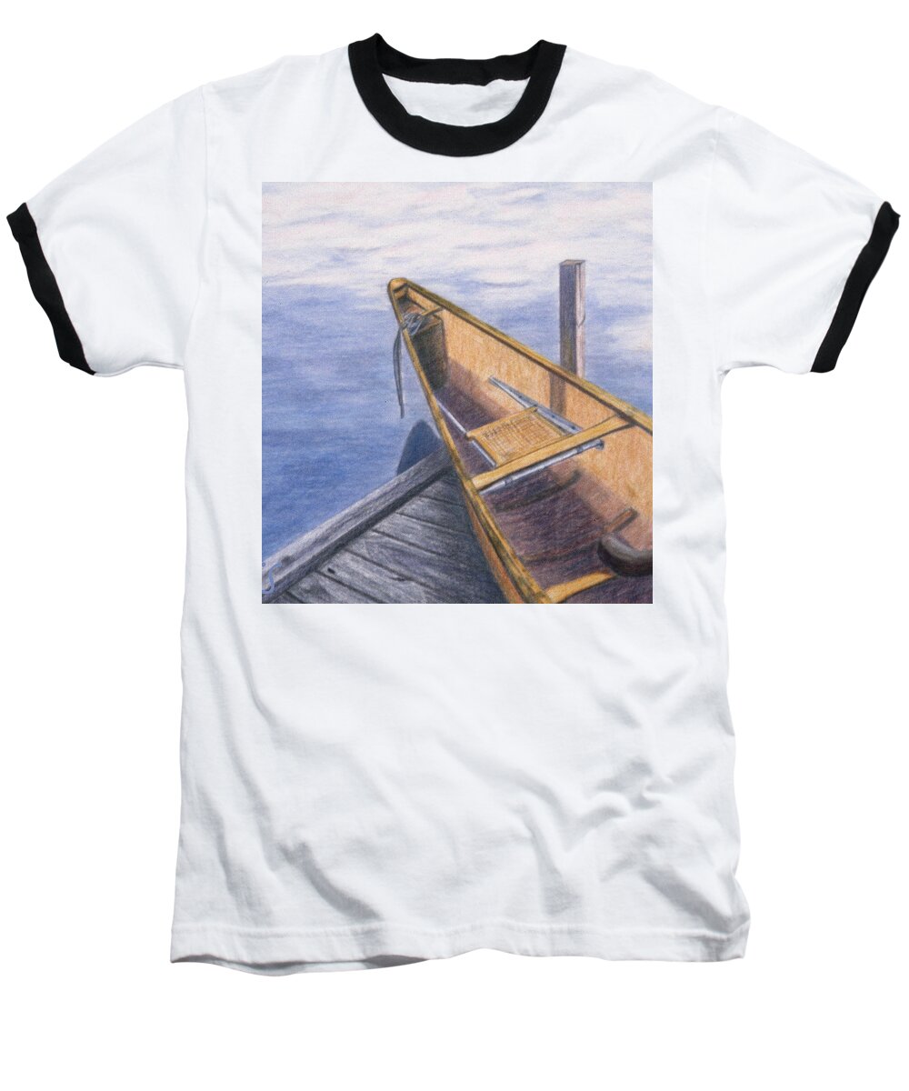 Water Baseball T-Shirt featuring the painting Dream Machine by Susan Sarabasha