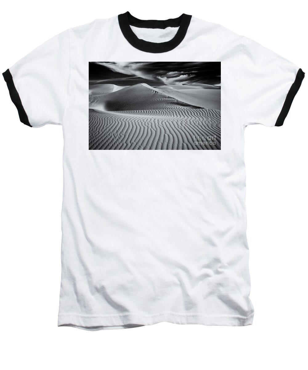 Landscape Baseball T-Shirt featuring the photograph Dunescape by Mimi Ditchie