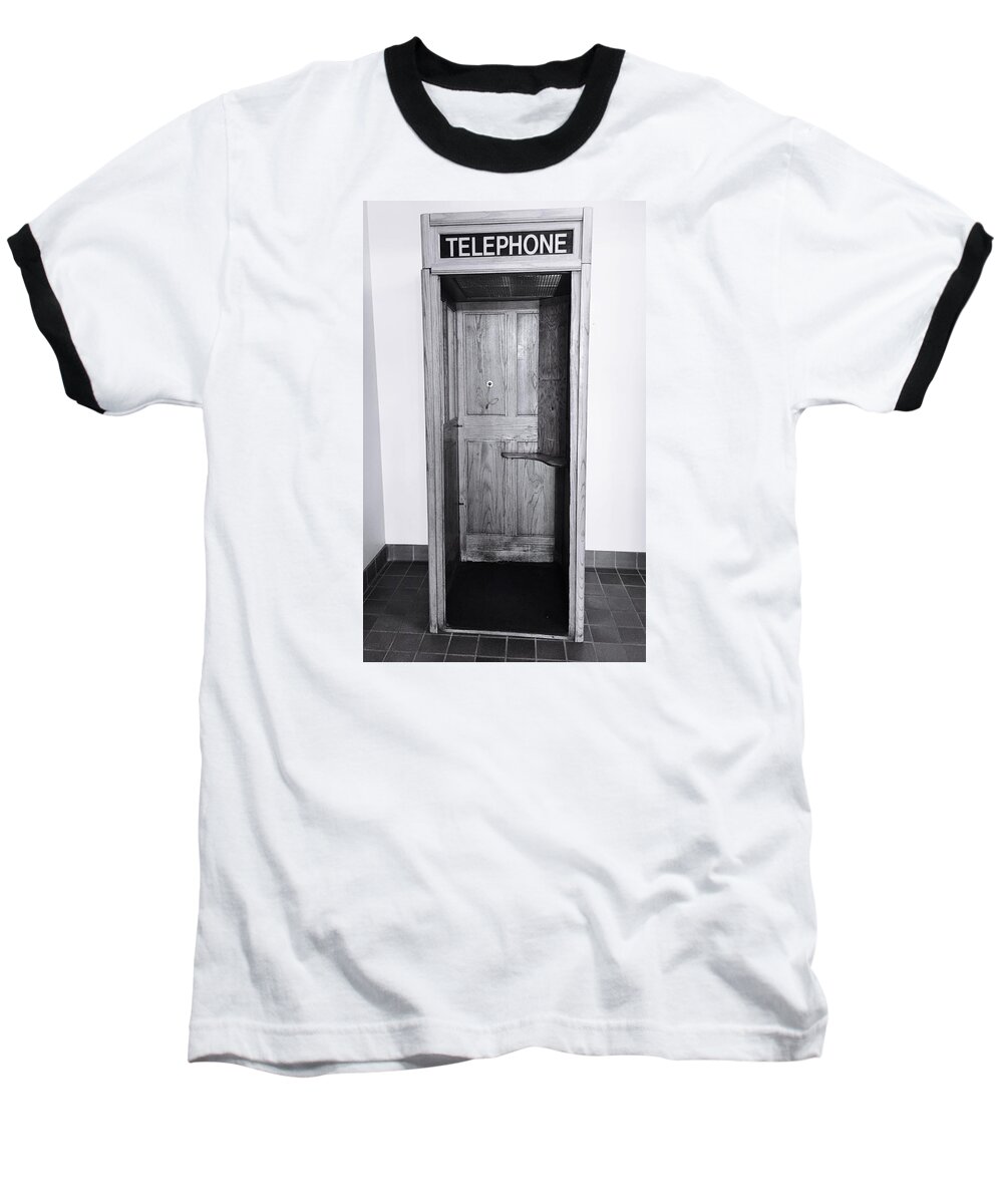 Phone Baseball T-Shirt featuring the photograph Empty Calling by Brad Hodges