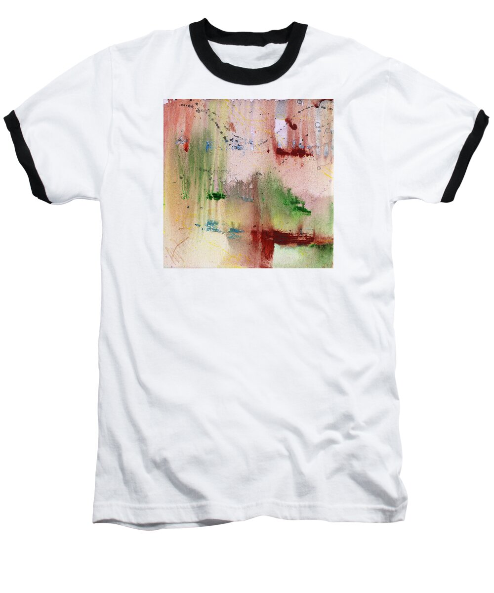 Mist Baseball T-Shirt featuring the painting Evaporated by Phil Strang