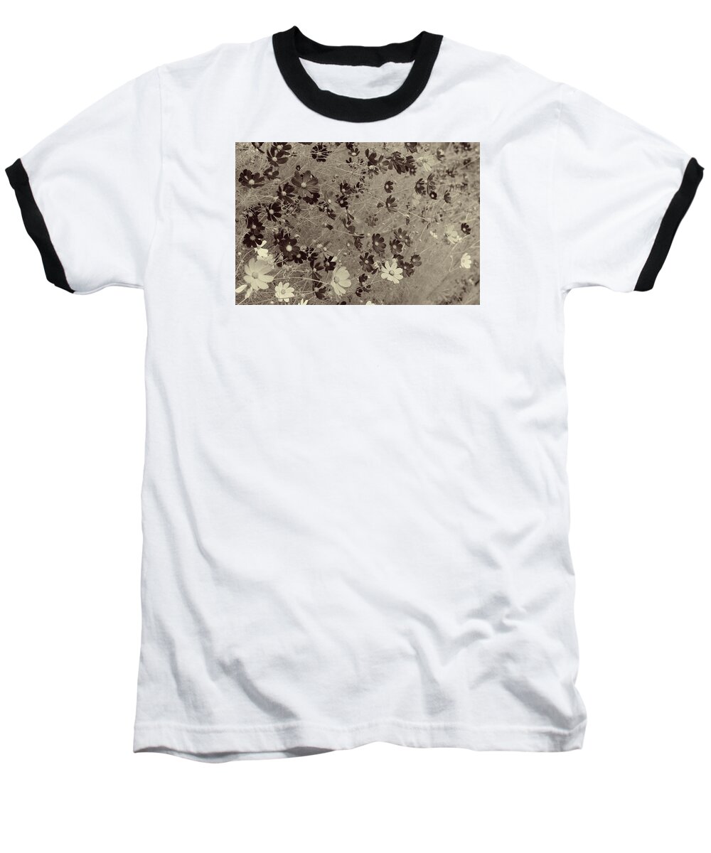  Baseball T-Shirt featuring the photograph Fleurs Sauvages by The Art Of Marilyn Ridoutt-Greene