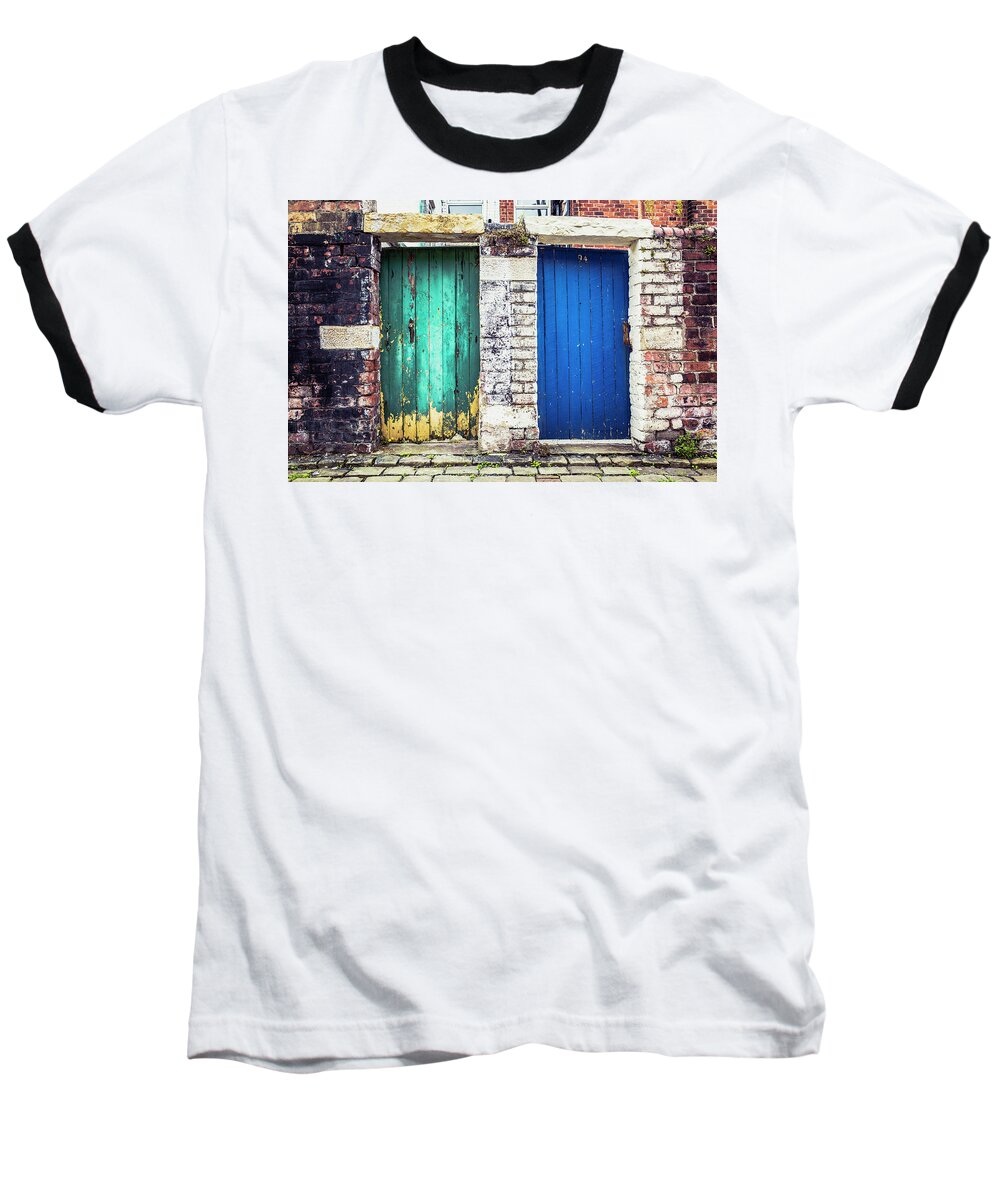 Urban Baseball T-Shirt featuring the photograph Gates by Nick Barkworth