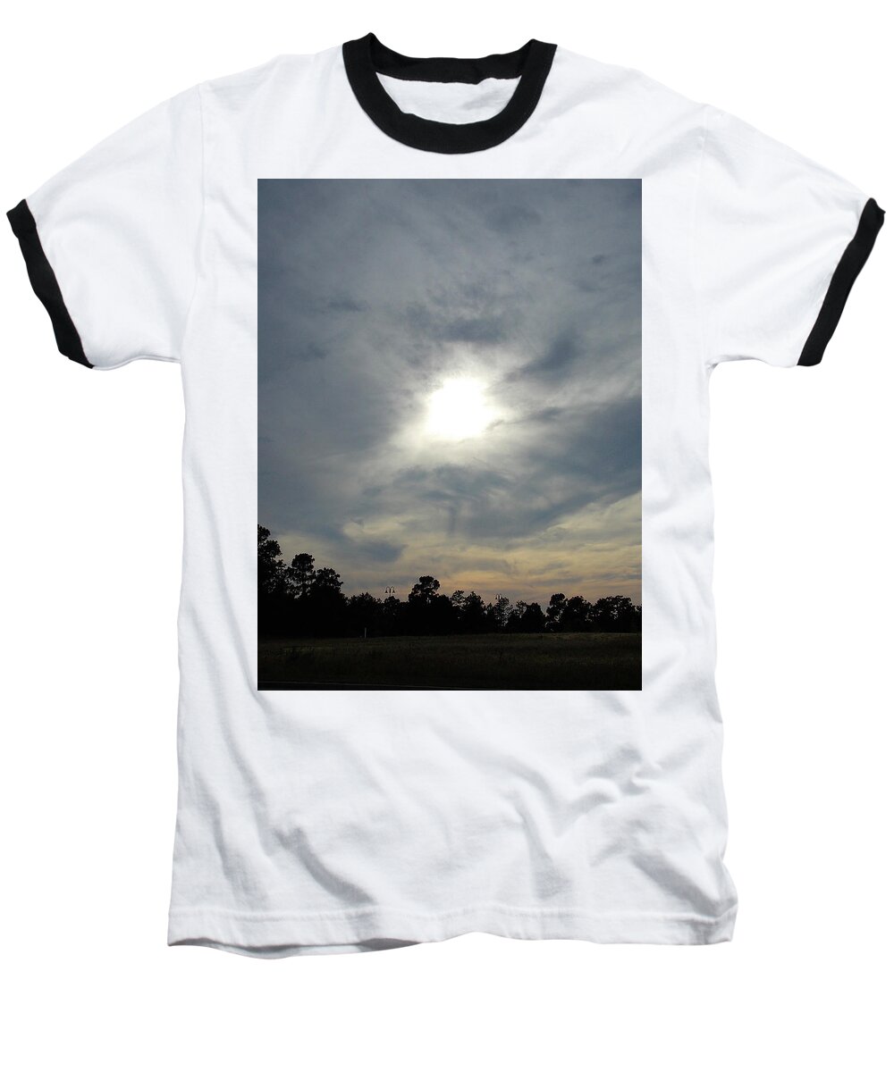 Genesis Baseball T-Shirt featuring the photograph Genesis On the Seventh Day by Matthew Seufer
