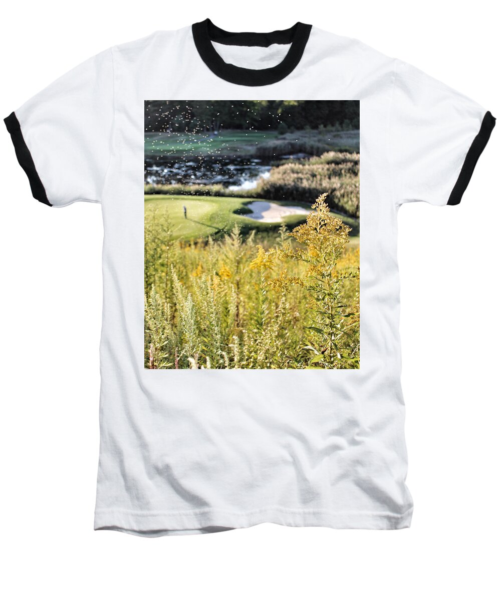 Golf Baseball T-Shirt featuring the photograph Golf - Green Peace by Jason Nicholas