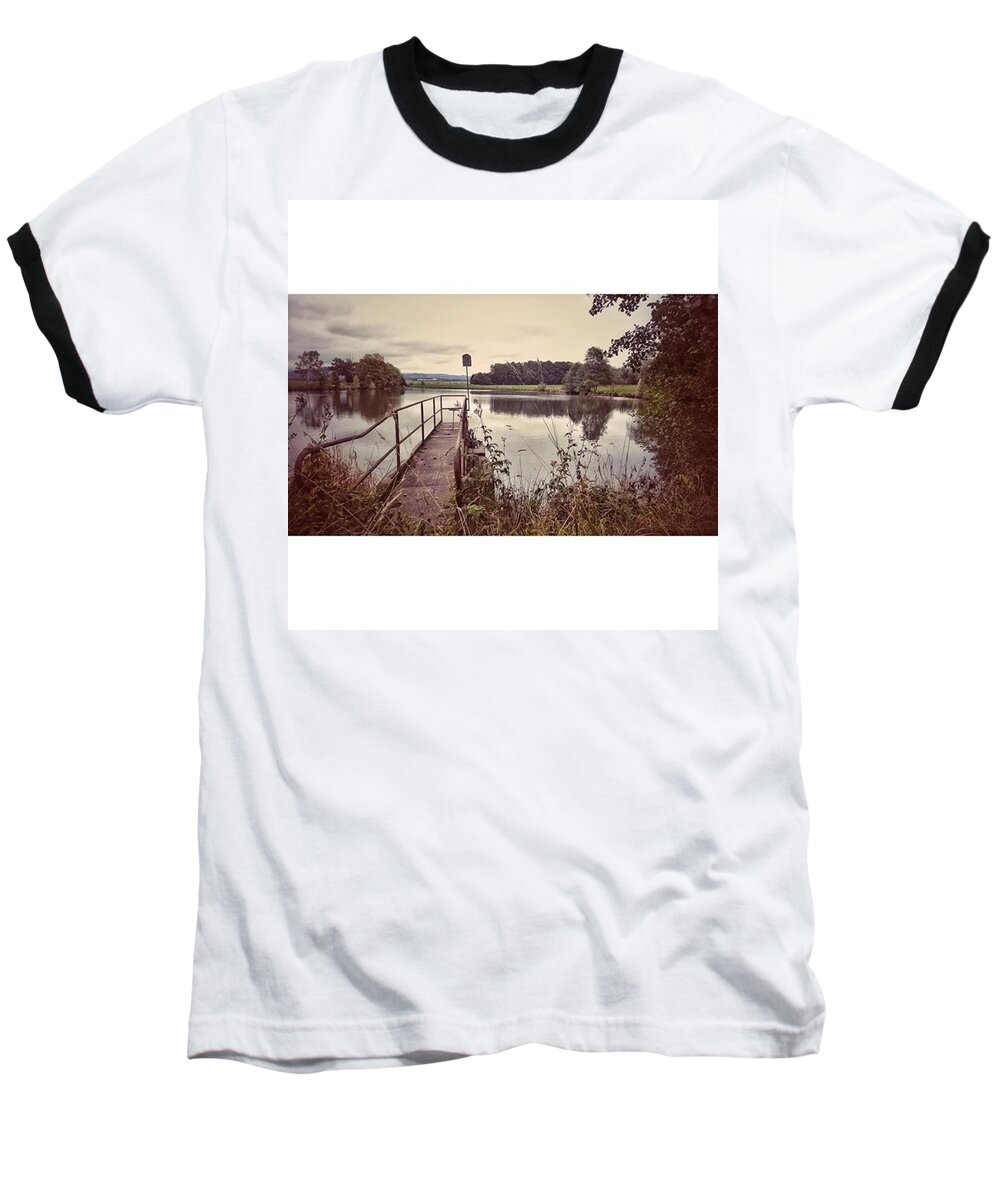 Lumia1520 Baseball T-Shirt featuring the photograph Herbsttage 
#herbst #thüringen by Mandy Tabatt