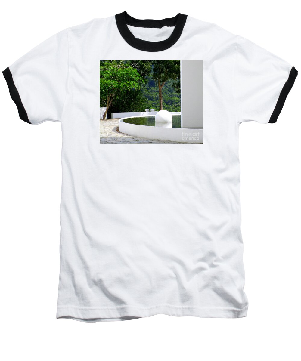 Hotel Encanto Baseball T-Shirt featuring the photograph Hotel Encanto 12 by Randall Weidner