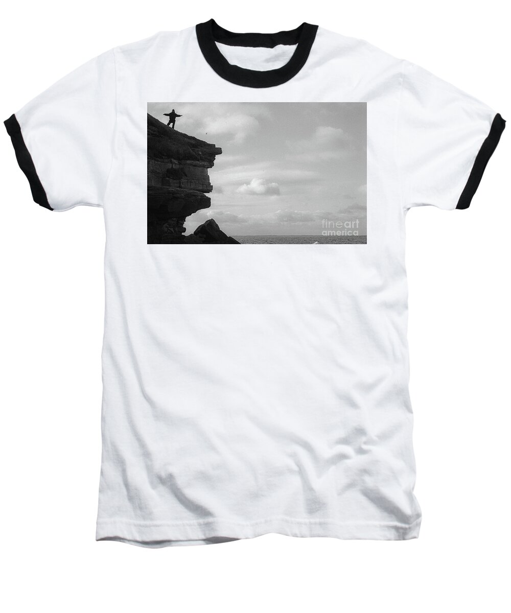 254 Shades Of Grey Baseball T-Shirt featuring the photograph I am that I am by Casper Cammeraat