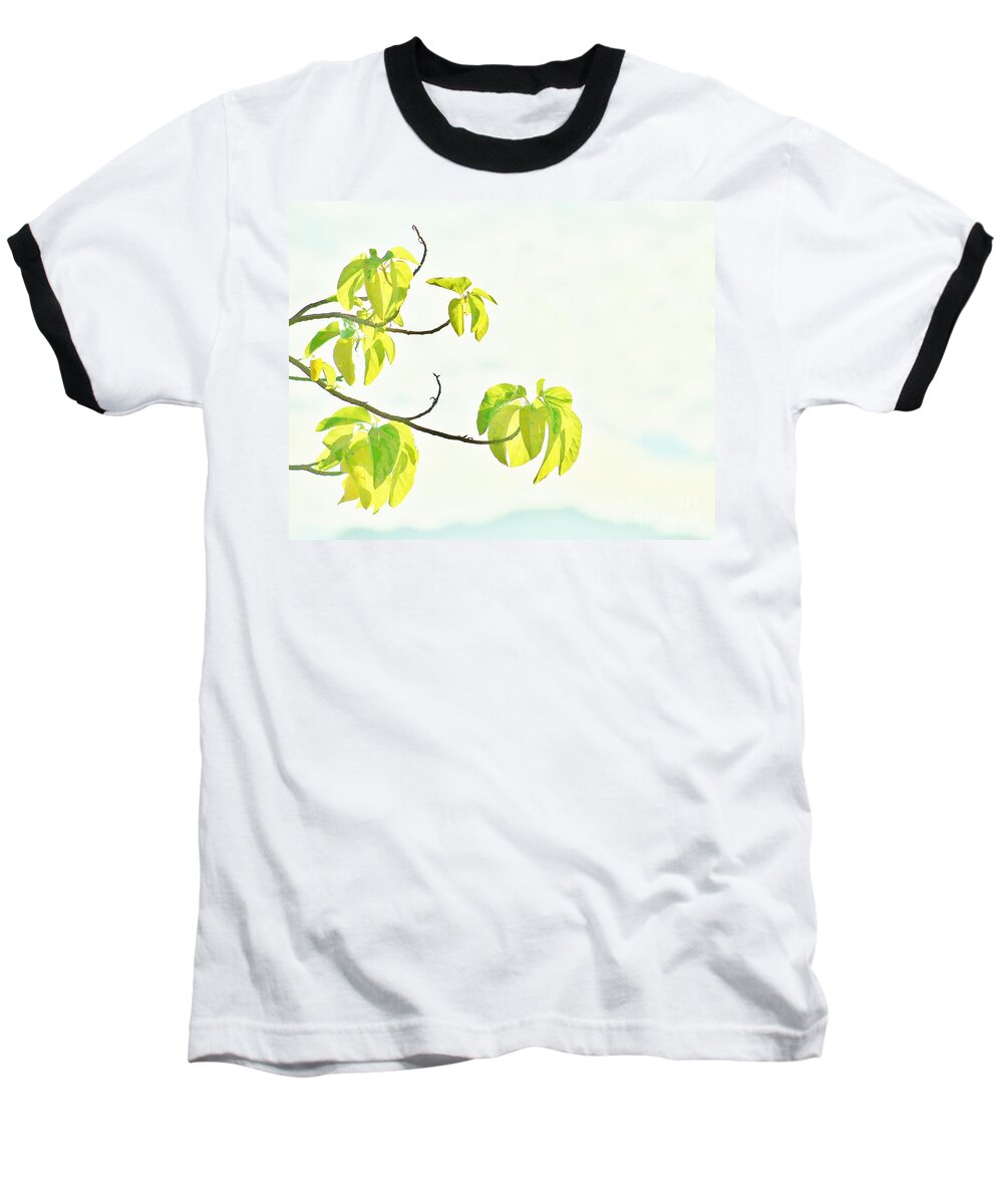 Leaves Baseball T-Shirt featuring the photograph Leaves in the Sun by Craig Wood