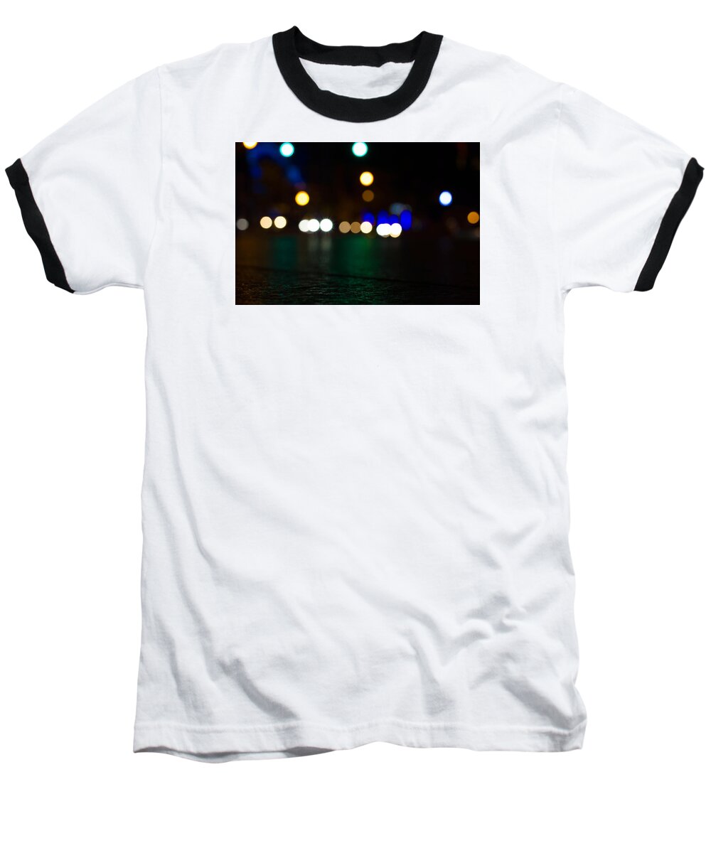 Lights Baseball T-Shirt featuring the photograph Low Profile by Mike Dunn