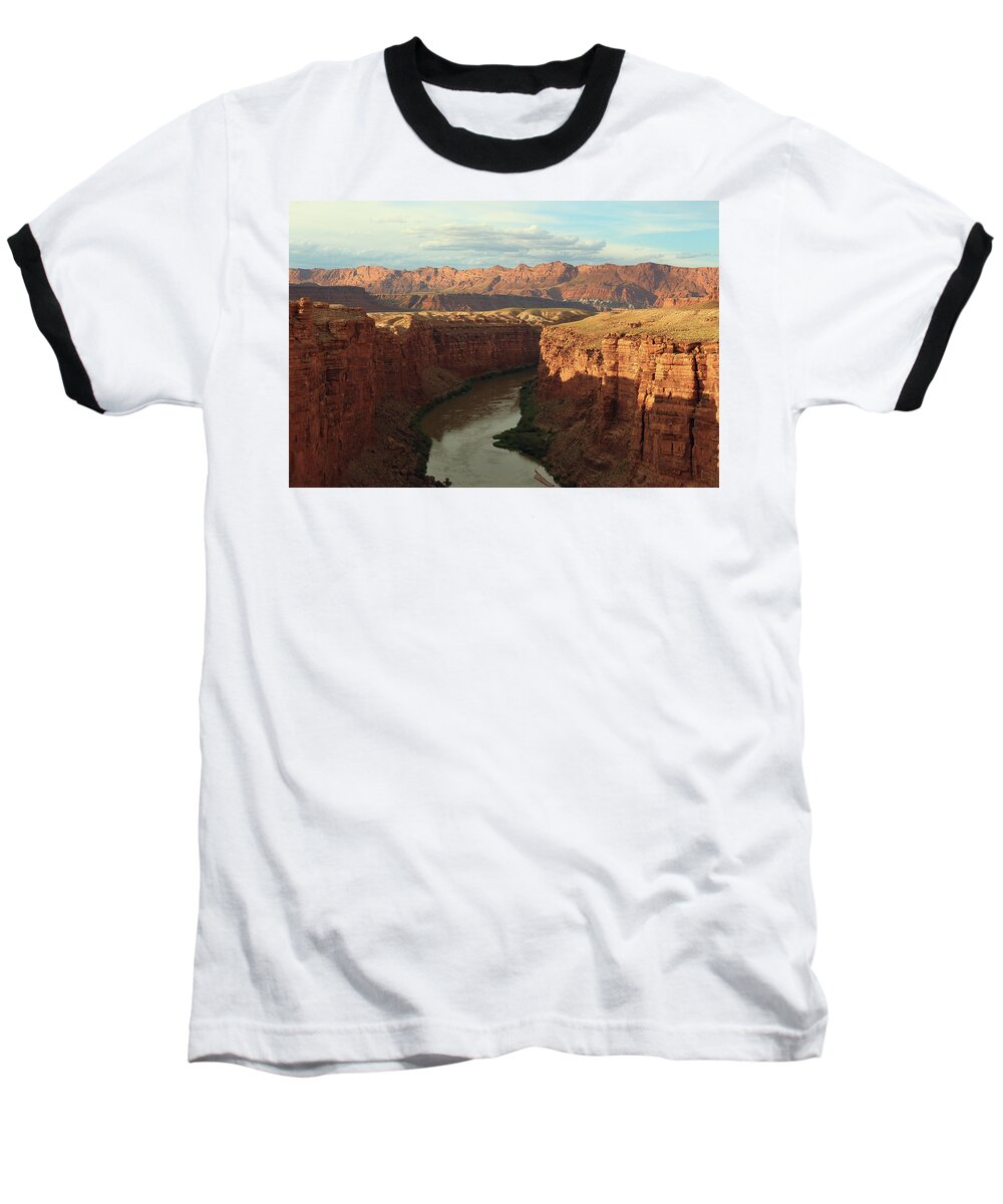 Marble Canyon Baseball T-Shirt featuring the photograph Marble Canyon by David Diaz