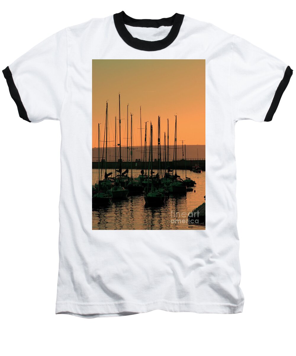 Sunrise Baseball T-Shirt featuring the photograph Morning Glory by Stephen Melia