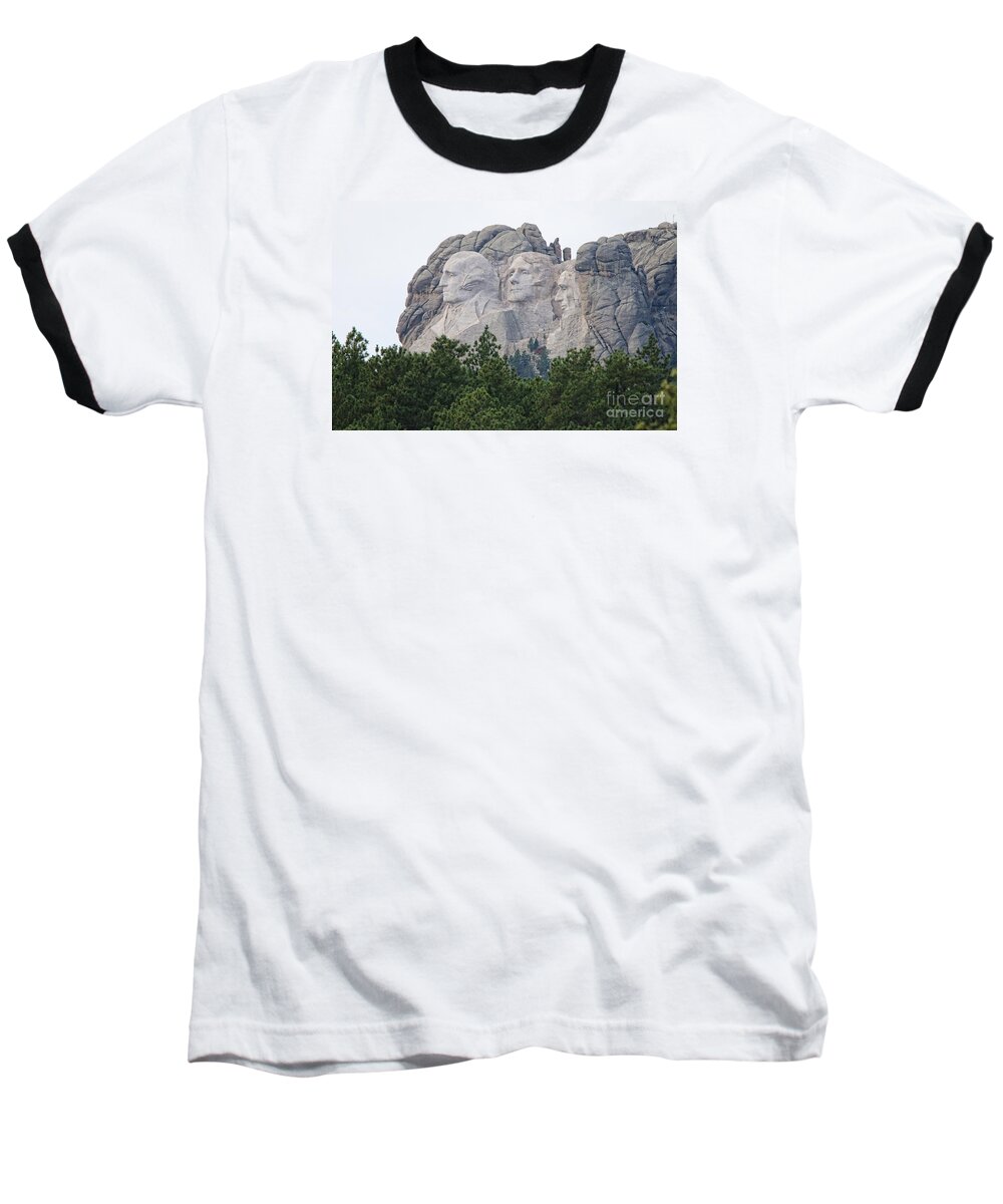 Mount Rushmore Baseball T-Shirt featuring the photograph Mount Rushmore 8692 by Jack Schultz