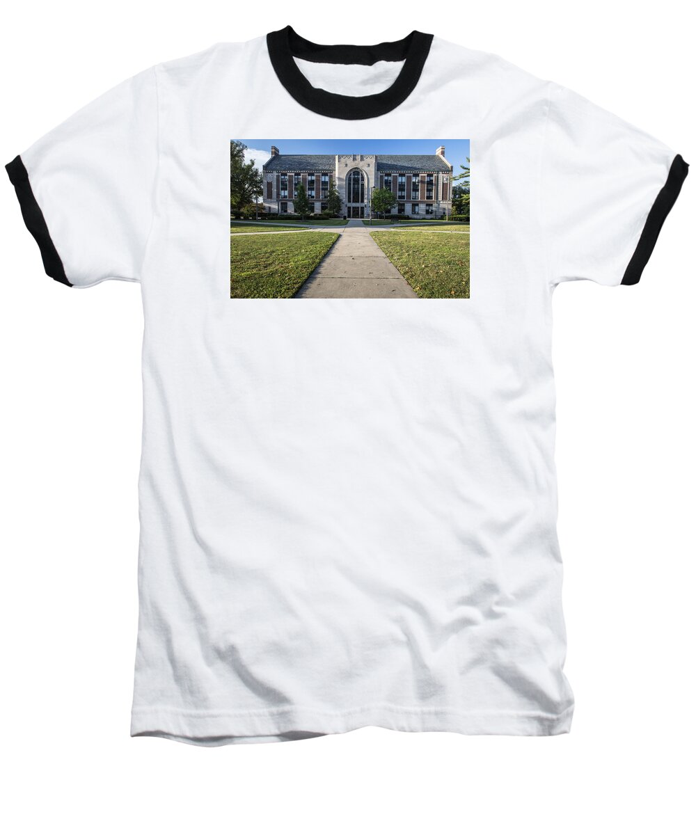 Michigan State Baseball T-Shirt featuring the photograph MSU Campus Summer by John McGraw
