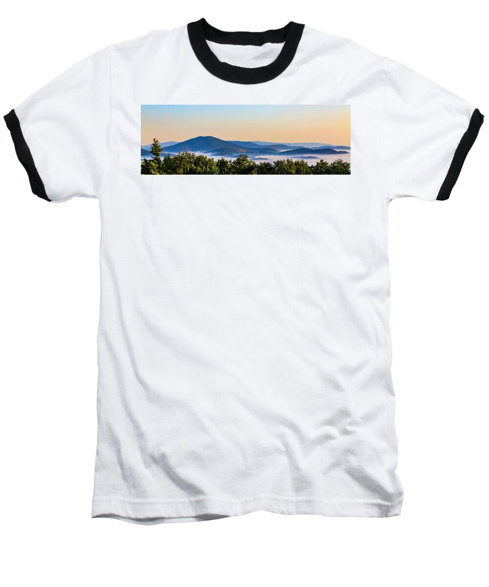 Mount Jefferson Baseball T-Shirt featuring the photograph Mt. Jefferson Cloud Lake by Dale R Carlson