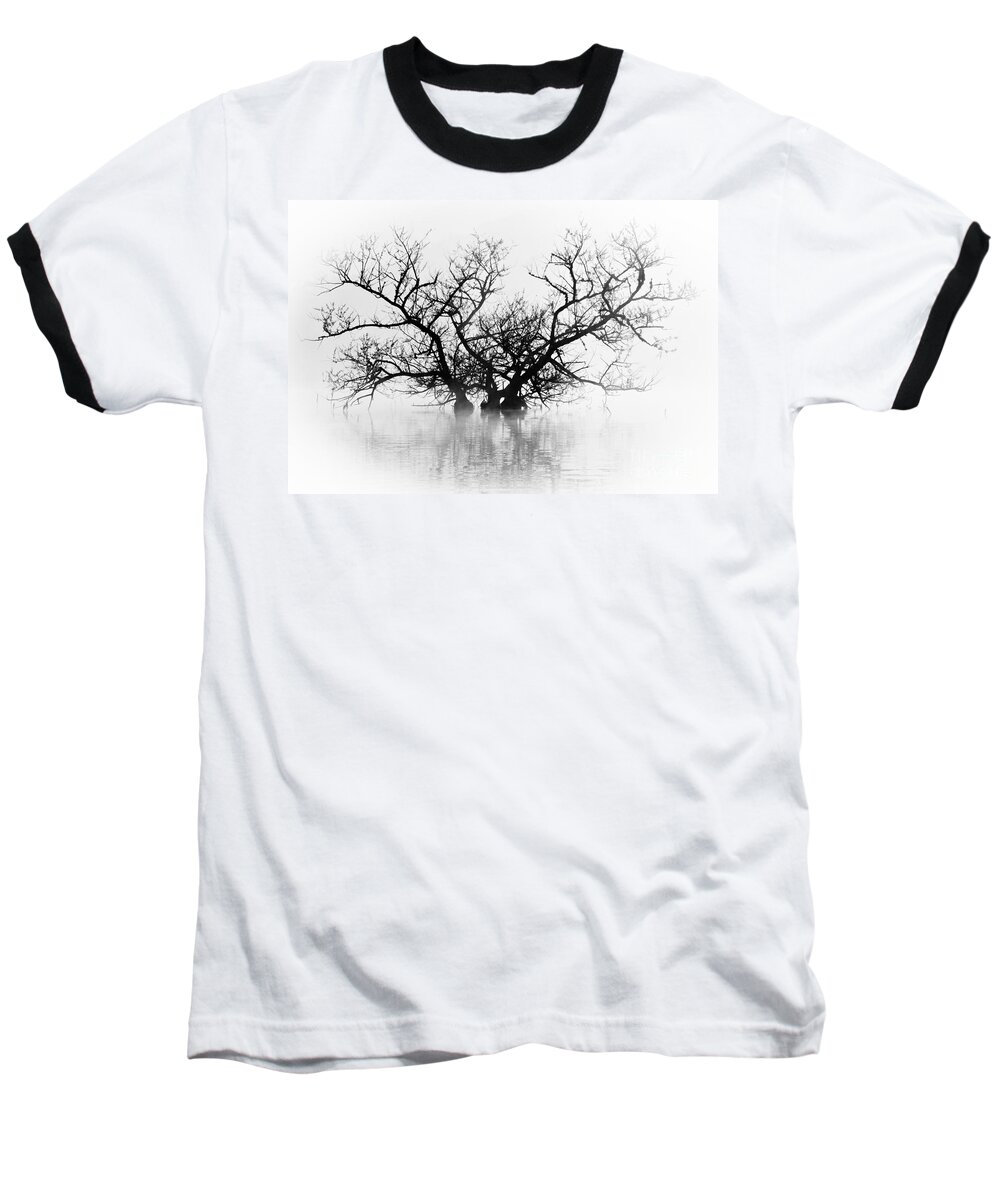 Tree Baseball T-Shirt featuring the photograph Norris Lake April 2015 5 by Douglas Stucky