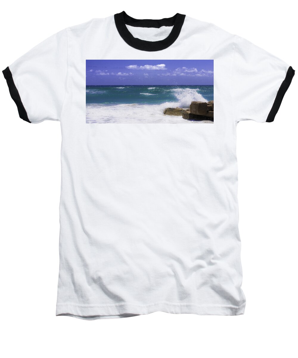 Ocean Baseball T-Shirt featuring the photograph Ocean View by Jason Moynihan