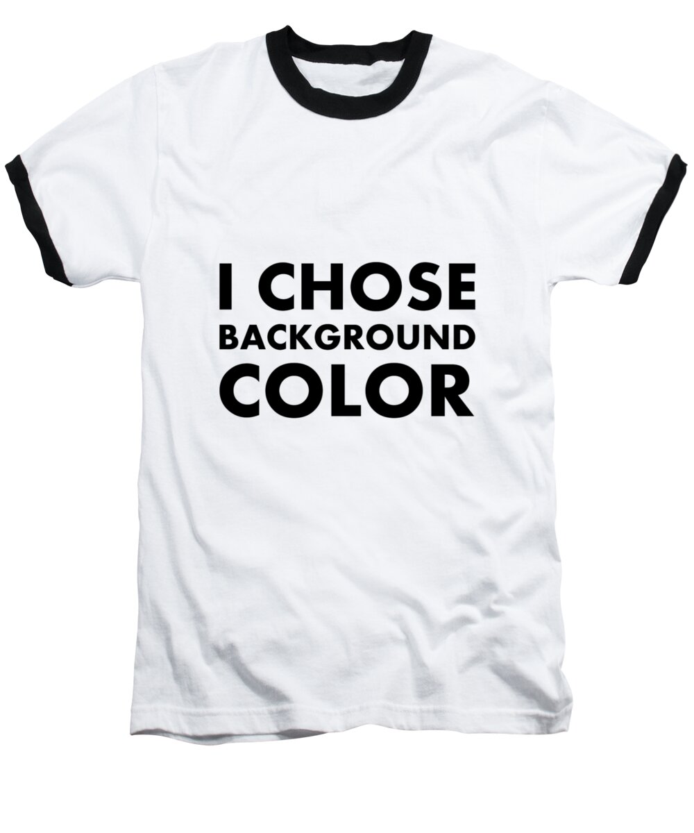 Richard Reeve Baseball T-Shirt featuring the digital art Personal Choice by Richard Reeve