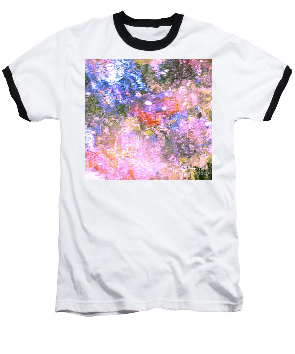 Abstract Baseball T-Shirt featuring the photograph Reaching Angels  by Sybil Staples