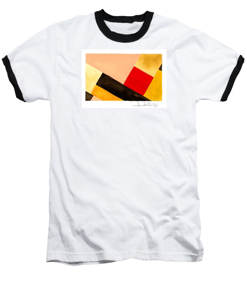 Architecture Baseball T-Shirt featuring the photograph Red Square by George D Gordon III