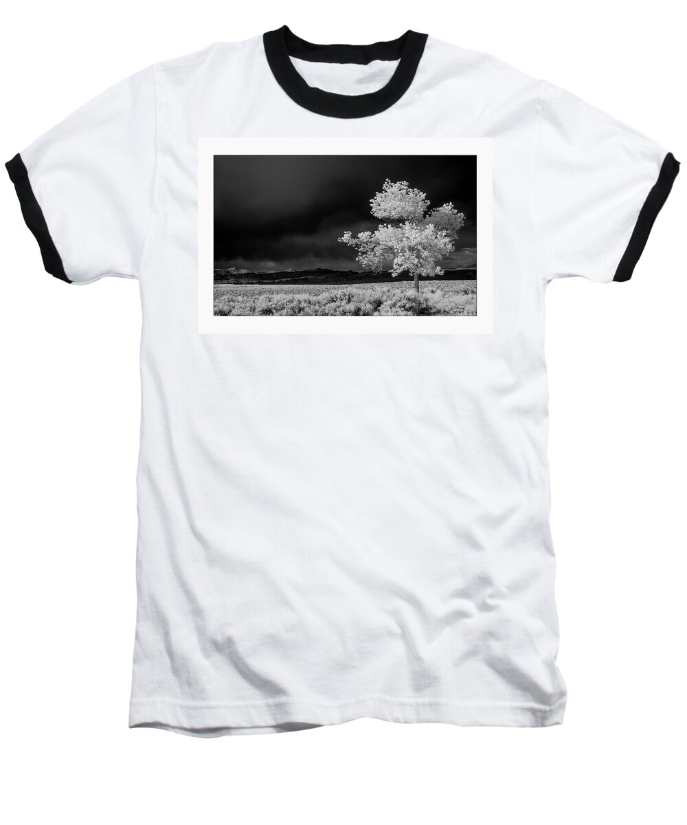 Ir Baseball T-Shirt featuring the photograph Selective by Brian Duram