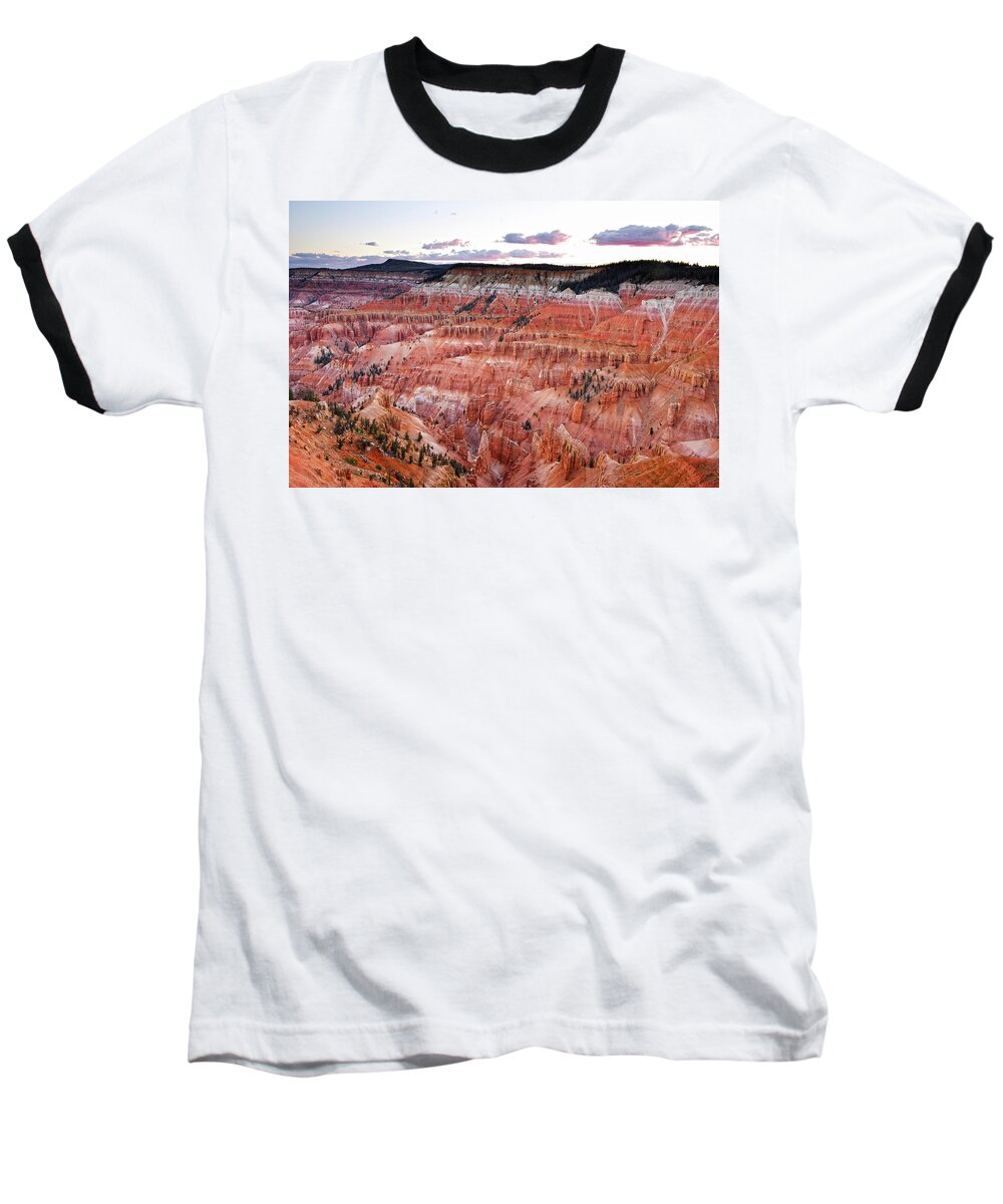 Utah Baseball T-Shirt featuring the photograph Sunrise at Cedar Breaks National Monument by Eric Foltz