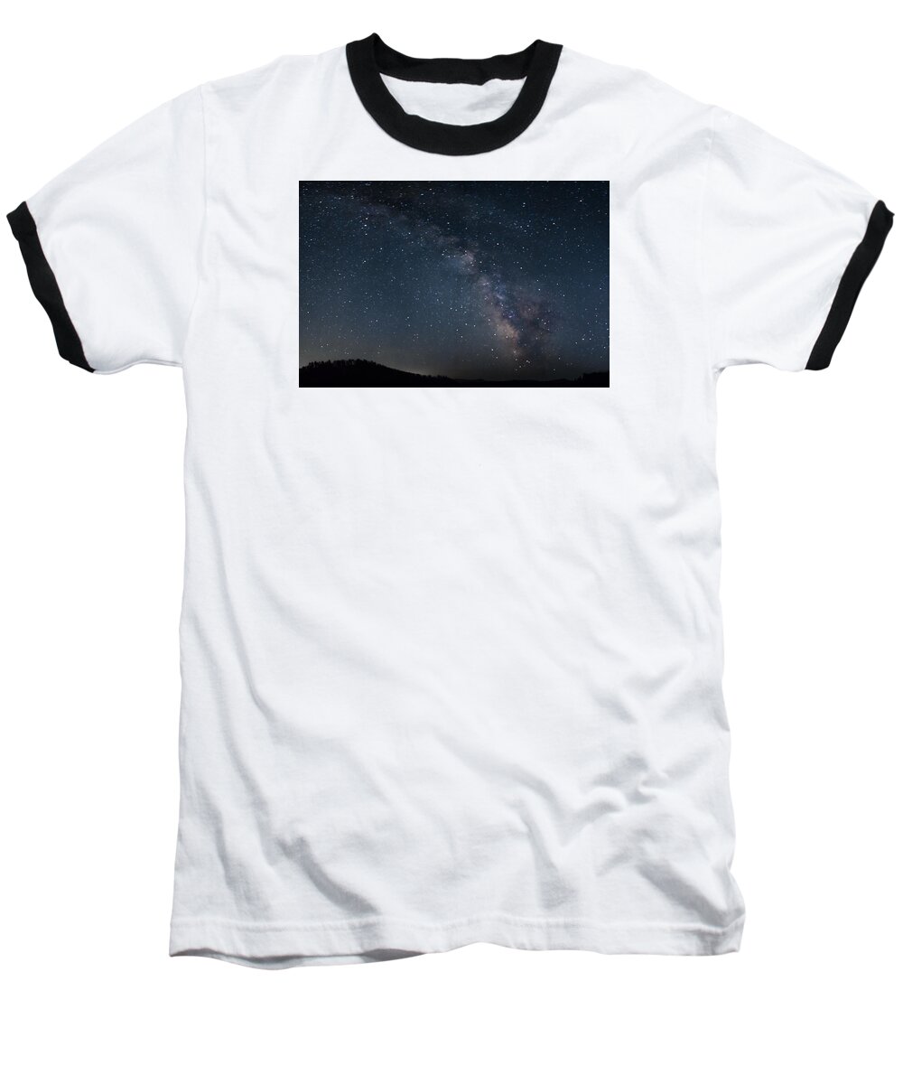 Dakota Baseball T-Shirt featuring the photograph The Center Rising by Greni Graph